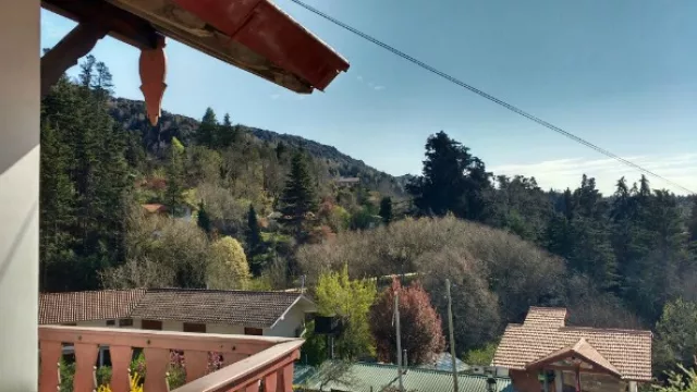 La vista desde Hotel la Cumbrecita