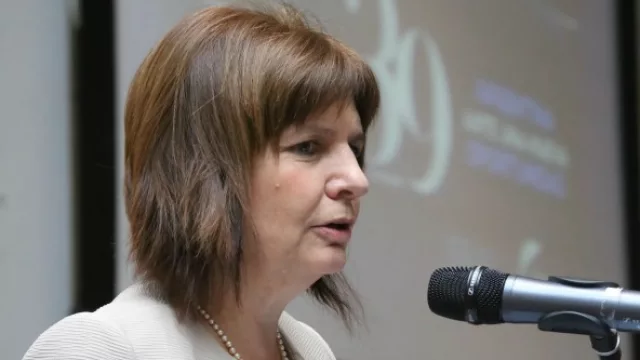 La Ministra de Seguridad fue la oradora principal en el almuerzo de Fundación Mediterránea. (Foto: gentileza Horacio Rata Liendo)