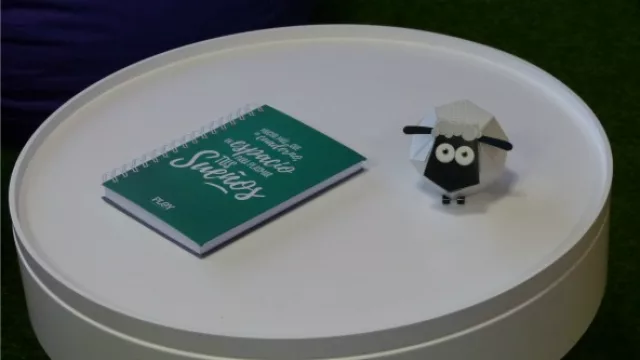 La oveja siempre presente.