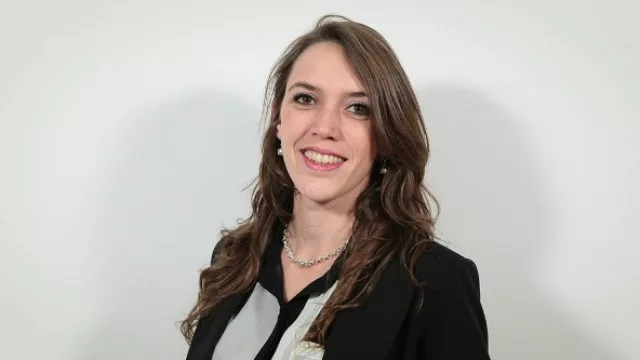 Elina Andrea Esbry, Coordinadora del Centro de Atención Telefónico.