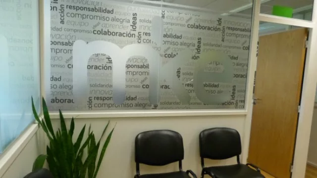 Recepción de la agencia.