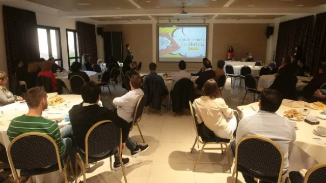 Más de 60 representante de agencias de comunicación y publicidad, productoras de audio y agencias digitales participaron del desayuno de InfoNegocios, con motivo de la presentación de la GPC 2016/2017.