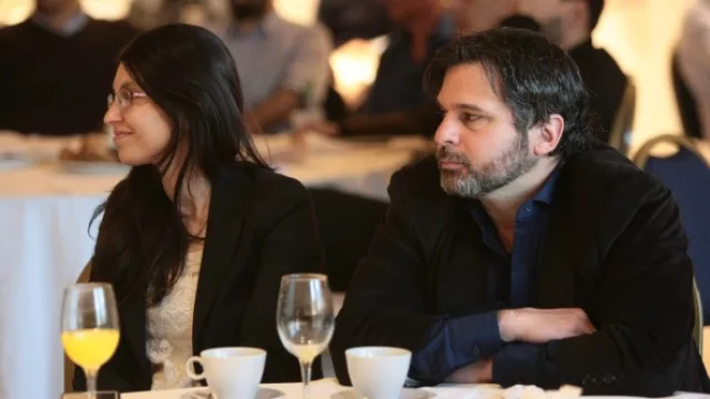 Ivana Medina y Alejandro Carrizo de la agencia de comunicación estratégica, Alejandro Carrizo.