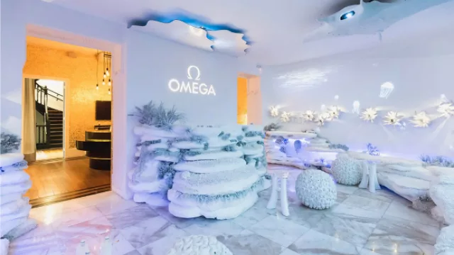 Viaje al fondo del mar en uno de los ambientes de Casa Omega.