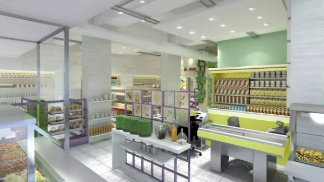 Le gusta la idea de un mercado de productos naturales...