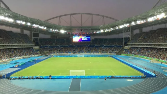 El estadio Joao Havelange. 