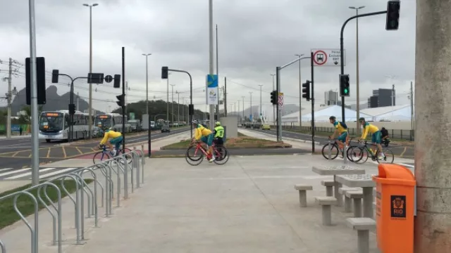 La ciudad limpia y ordenada.