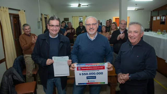 Inversión clave en gasoducto troncal para Sinsacate (la obra público-privada costará $ 1.580 millones y beneficiará a 16 pymes y desarrolladores inmobiliarios)