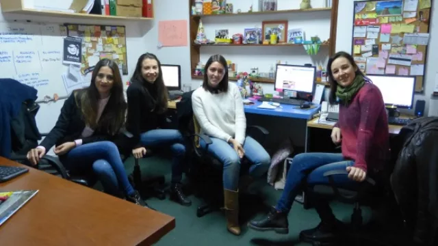 (De izq a der) Guadalupe Zelaya, Adriana del Valle Caparroz, Carla Pipino y Ma. Jesús Fernández Campon, conforman el área de márketing y comunicación.