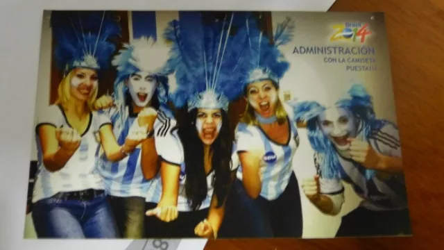 El equipo de administración siempre busca sorprender al resto con propuestas originales, como para el mundial de Brasil.