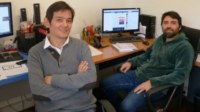 (De izq a der) Pablo Rigoni Kobayashi y Matías Loréfice, director digital y director creativo y de arte respectivamente.