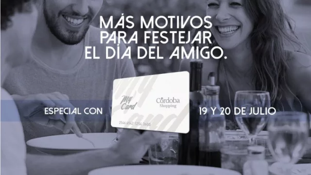 Córdoba Shopping te ayuda a planear el día del amigo