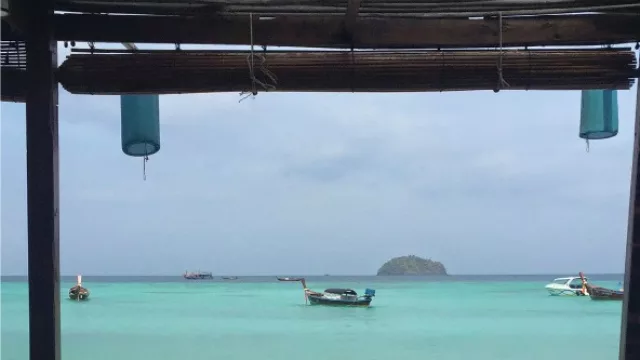 Mi oficina en Ko Lipe, Tailandia.