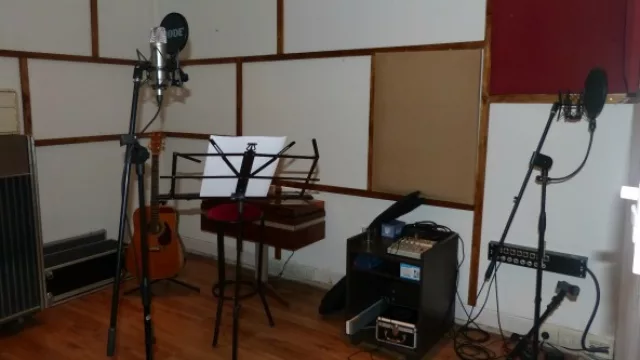 Sala de grabación.