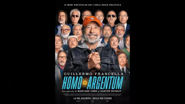 Francella no solo trae risas, también premios sorpresa (en todas las funciones de Homo Argentum en Cinemark Hoyts)