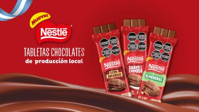 El chocolate está de vuelta: Nestlé vuelve a producir tabletas en Argentina tras 20 años (y lanza tres nuevas variedades)