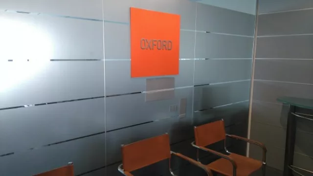 Recepción de la agencia.