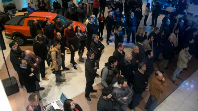 150 clientes, amigos y periodistas presenciaron el evento en Maipú.