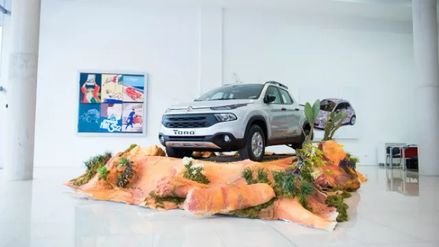 La pick-up se expuso en 2 escenarios: Off- road y urbano.