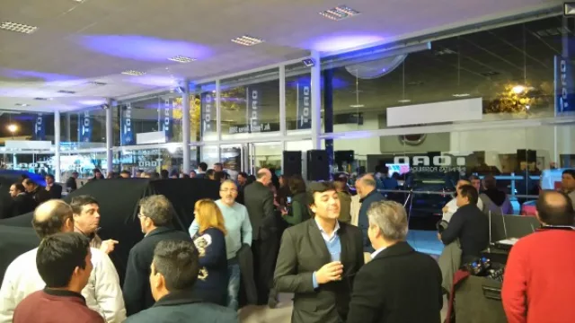 Unas 70 personas asistieron al lanzamiento en Turin.