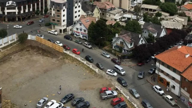 La vista de la esquina donde estará el hotel Hampton. Esperan vender un tercio de las habitaciones en Córdoba.