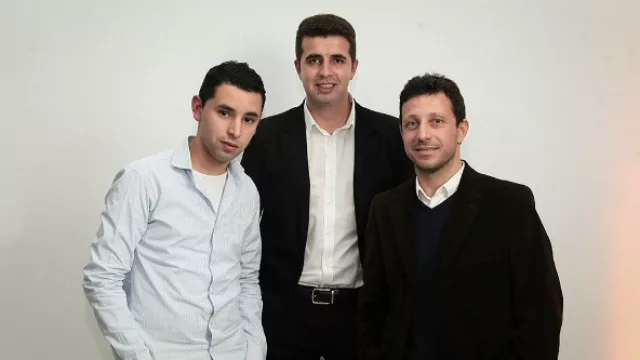 Emiliano Matías Rodríguez, jefe de Taller; Marcio Salazar, gerente de Ventas y Ramiro Frutos, asesor de Entregas.