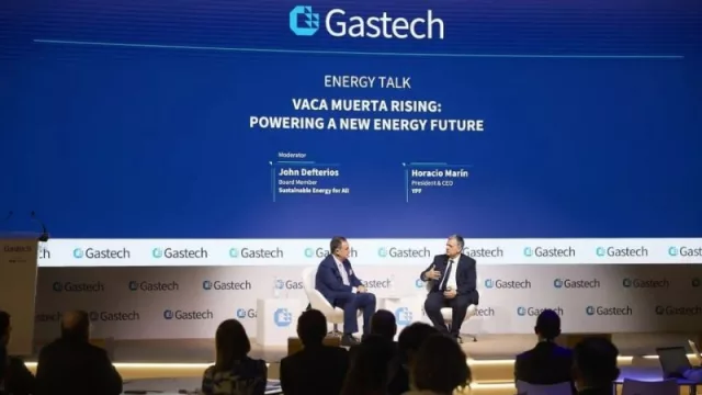 Horacio Marín presentó en Gastech el potencial de Vaca Muerta y el proyecto Argentina LNG