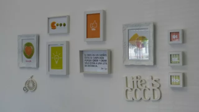 Decoración de la oficina de Sabrina Martínez, Socia y Directora de Citricox.