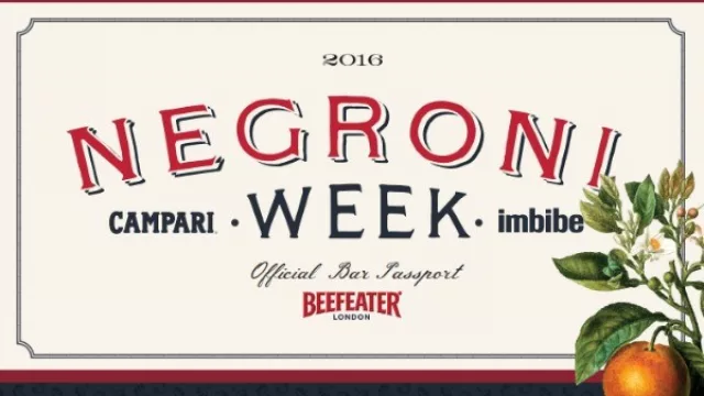 Llega el #NegroniWeek2016
