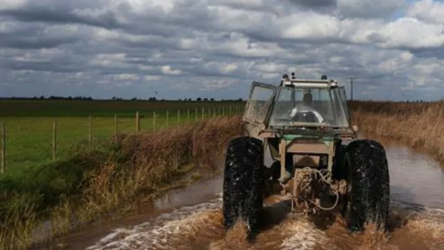 El agua les llevó a los gringos $ 13.000 millones (15% de los ingresos estimados por la cosecha)