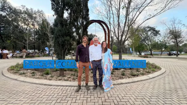 Nicolás, Augusto y Sofía Pech, la familia detrás de Parque Comercial Nuevallende.