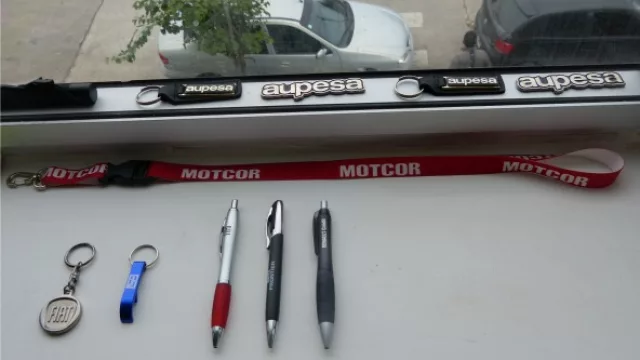 Merchandising realizado para algunos de los eventos de la agencia.