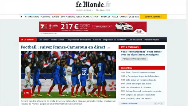 Desde la bella París, nos habla de diarios