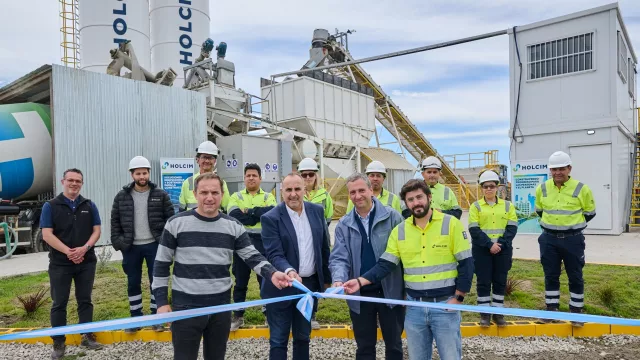 Holcim abre nueva planta en Buenos Aires (lanza el primer hormigón sustentable del país)