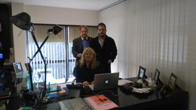 La presidente Catalina Rodríguez de Quiñonero, el vicepresidente Francisco Quiñonero y el director comercial Francisco Quiñonero.