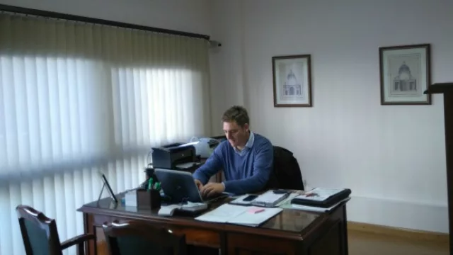 Rodolfo Aimar, gerente de finanzas.