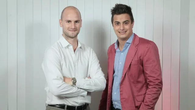 Oscar Cabalén (h), asesor Comercial y Jefe de Sistemas y Ramiro Ezequiel López, asesor Comercial.