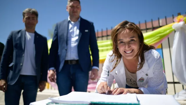 Myrian Prunotto en Carrilobo: "Invertir en Educación es prioridad de nuestra gestión"