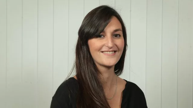 Valeria Di Bert, responsable de Comunicación Institucional.