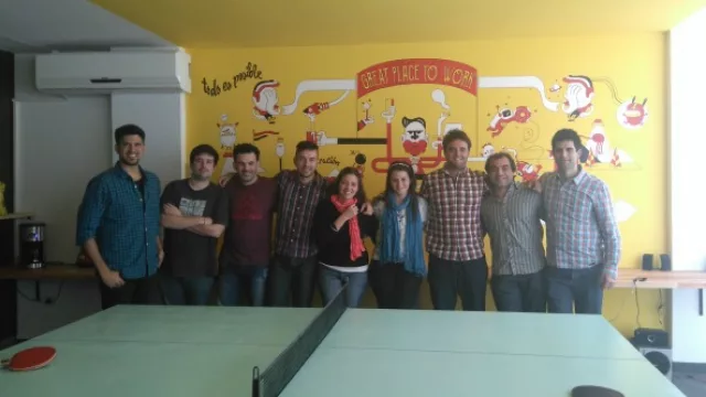 El equipo completo de The Fuzzyfish.