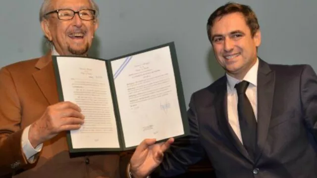 César Pelli, “Huésped de Honor” (vino por Córdoba Ciudad Diseño)