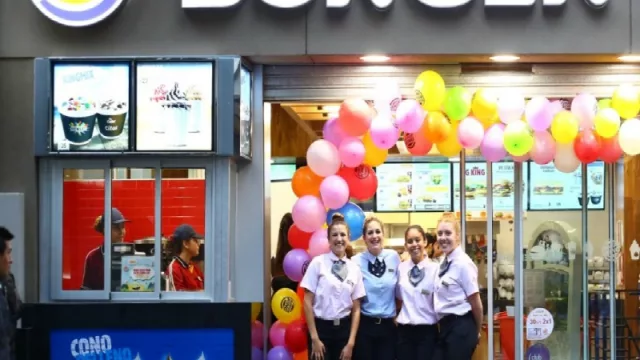 Burger King puso quinta en la Peatonal (89 en el país)