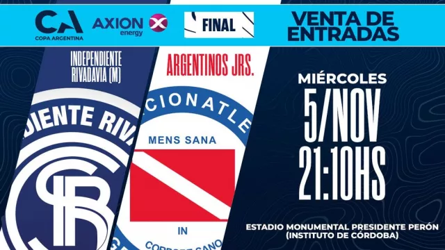 Final de Copa Argentina la cancha de Instituto: reservas casi a pleno y un impacto económico de unos $ 3.900 millones