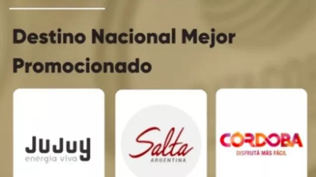 Jujuy va por su tercer Oro como destino turístico (Premios Bitácora 2025)