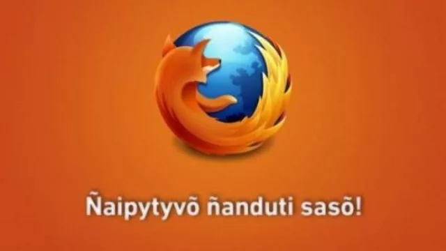 Aguara Tata, la versión en guaraní del buscador Mozilla Firefox