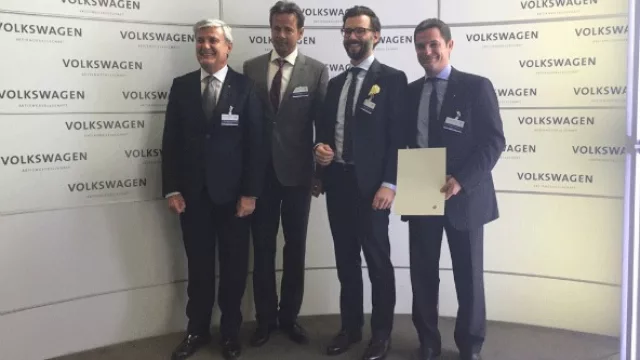 Un premio que hace brillar a Maipú (recibió Pin de Diamante en Alemania)