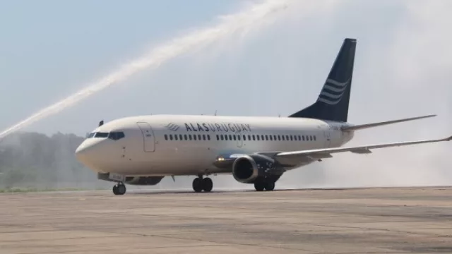 Alas Uruguay aterrizó oficialmente en el país