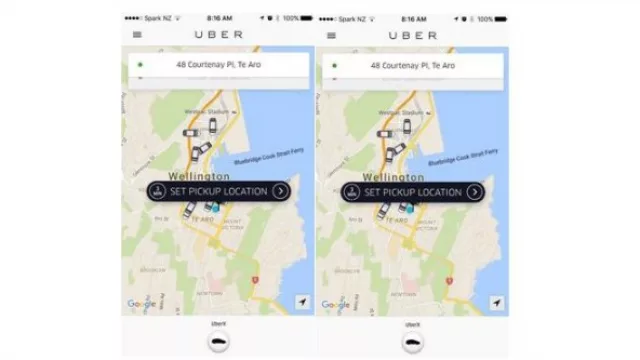 Desde Santiago de Chile, feliz con Uber