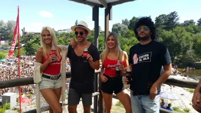 Fernando Dente, Laurita Fernandez y Cande Ruggeri participaron del evento.