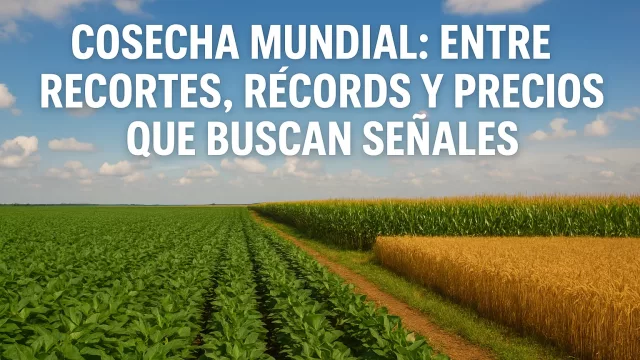 Cosecha mundial: entre recortes, récords y precios que buscan señales